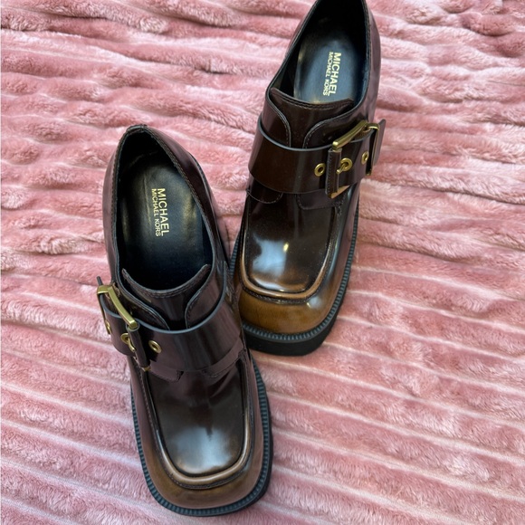 Michael Kors Shoes - Michael Kors Brown Platform Shoes